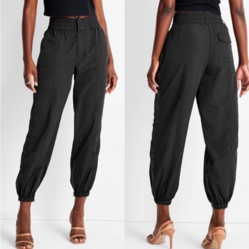Women's High-Rise Nylon
Track Pants - Future
Collective Kahlana Barfield…